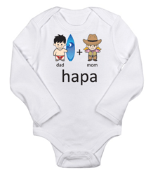 Hapa Hawaiian Dad - Bodysuits