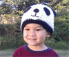Playful Panda Hat - Wool Knit